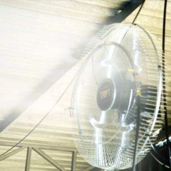Imagem ilustrativa de Ventilador de parede industrial com agua